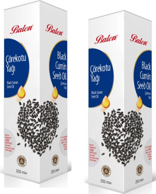 Çörek Otu Yağı Soğuk Pres 2 X 250 Ml