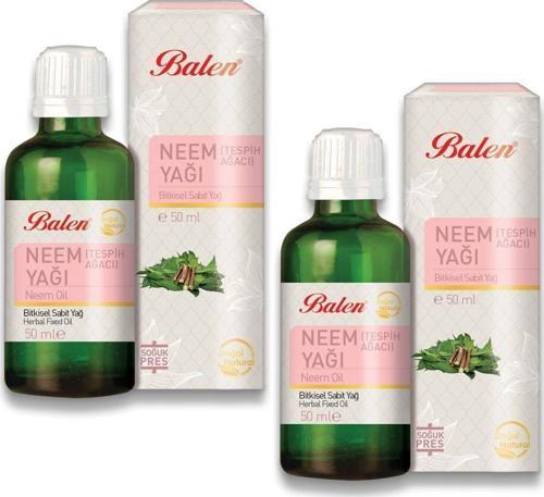 Tespih Ağacı Yağı Neem Yağı 50 Ml X 2 Adet