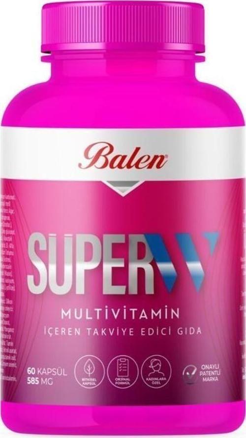 Süper-W Multivitamin Kapsül * 585 Mg 60