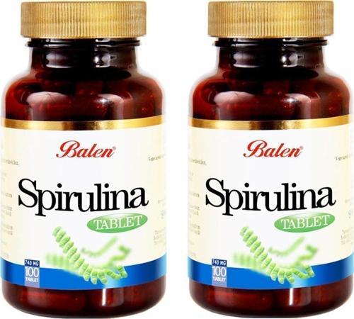 Spirulina (Yosun) 740 Mg 100 Tablet X 2 Adet