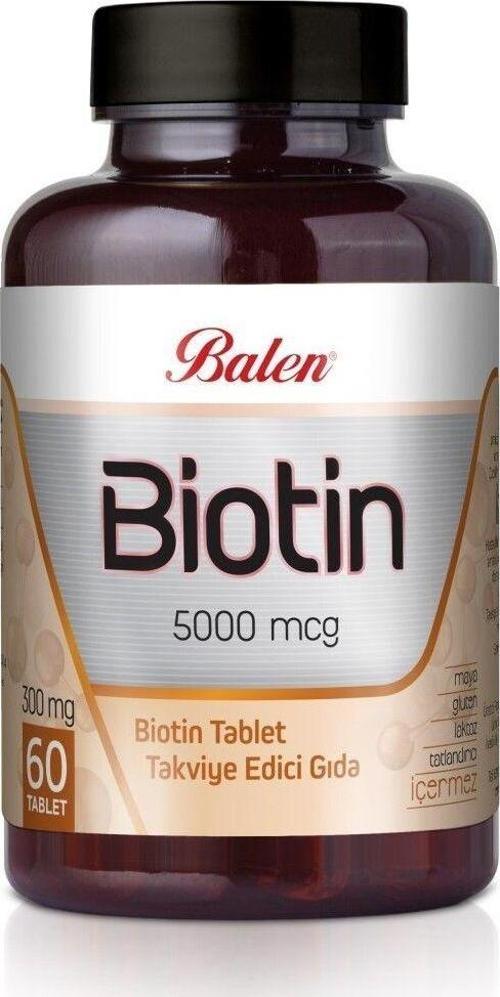 Balen Biotin 300 Mg X 60 Tablet