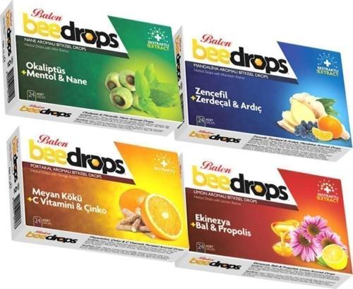 Beedrops 4'Lü Pastil Set 24 Drops X 4 Kutu