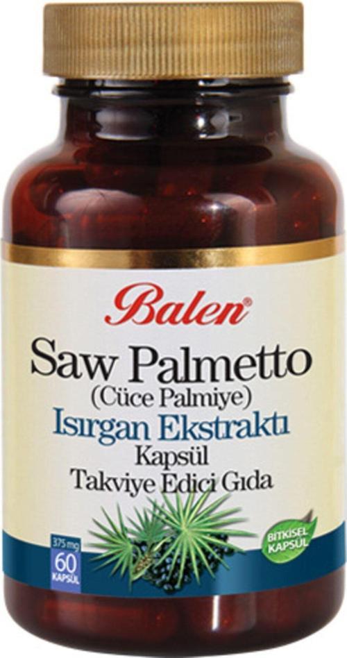 Saw Palmetto Isırgan 60 Kapsül 2 Adet
