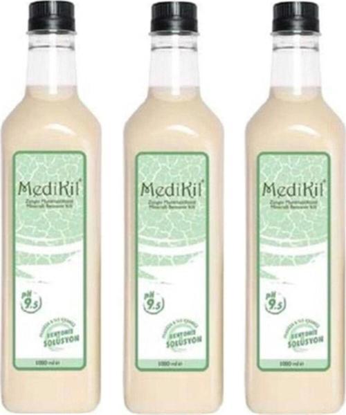 3 Adet Bentonit Içeren Kil Solüsyon Içilebilir Kil 1000 Ml X 3 Şişe
