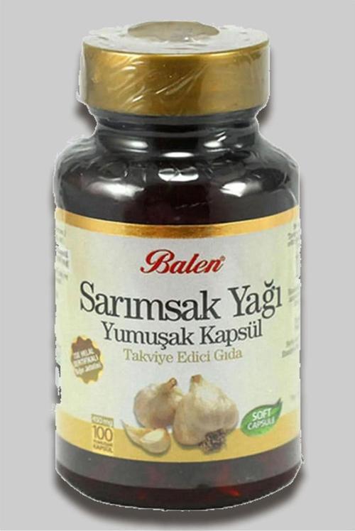 Sarımsak Yağı Yumuşak Kapsül 450 Mg 100 Kapsül