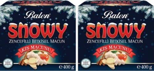2 Adet Snowy Zencefilli Bitkisel Kış Macunu 400 Gr X 2