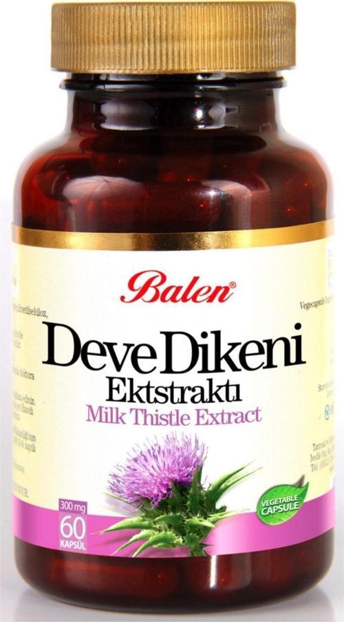 Deve Dikeni Ekstraktı Kapsülü  Devedikeni 60 Kapsül 375 Mg
