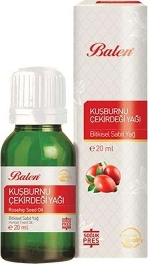 Kuşburnu Çekirdeği Yağı 20 Ml Organik Soğuk Press