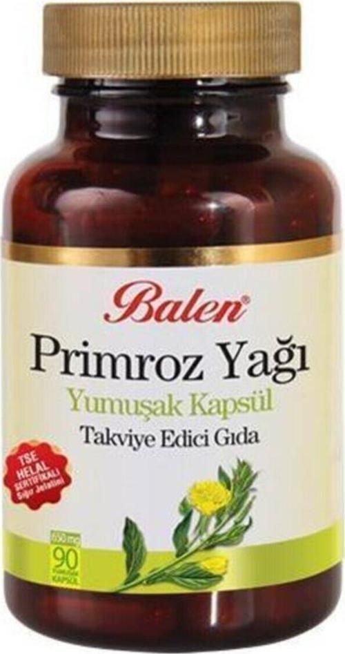 Primroz Yağı Evening Primrose Çuha Çiçeği Kapsül 90 X 650 Mg