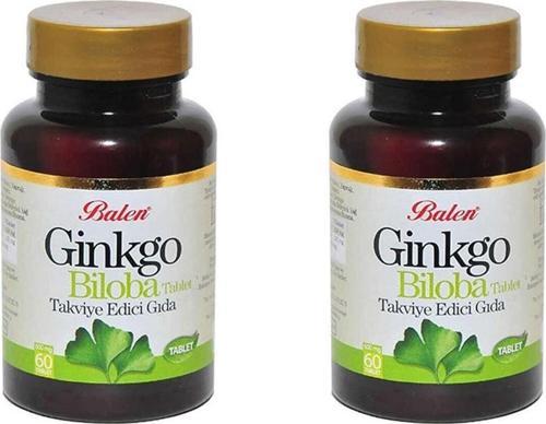 Ginko Biloba 600 Mg 60 Tablet X 2 Adet
