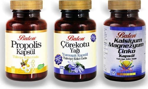 Çörekotu Yağı  Kalsiyum Ve Magnezyum Çinko Propolis Kapsül