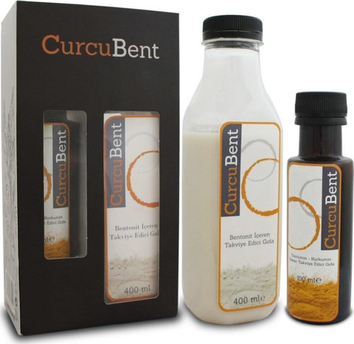 Medikil Curcumin Ve Bentonit Içeren Takviye Edici Gıda 400 Ml + 100 Ml