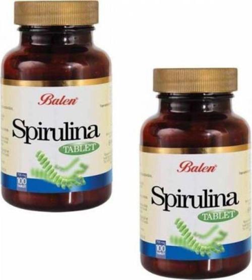 Spirulina Tablet 100 X 740 Mg Siprulina Yosun Alg 2 Kutu