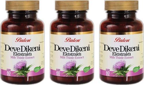Deve Dikeni Ekstraktı Kapsül 375 Mg 60 Kapsül X 3 Adet