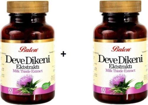2 Kutu Deve Dikeni Ekstarktı Milk Thistle 300 Mg 60 Kapsül