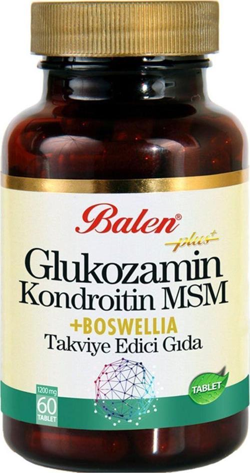 Glukozamn Kondroitin Msm Boswellıa 1200 Mg 60 Tablet