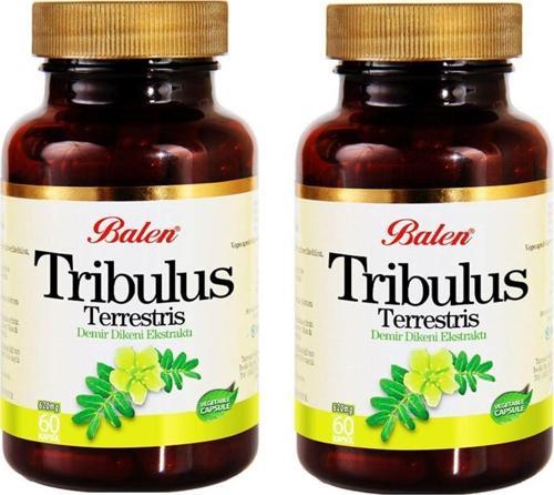 Tribulus Terrestris-Demir Dikeni Ekstraktı 620 Mg 60 Kapsül X 2 Adet