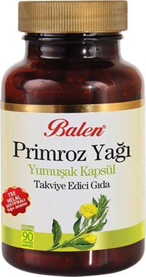 Primroz Yağı Evening Primrose Oil Yum. Kap. 500 Mg X 90 Kapsül