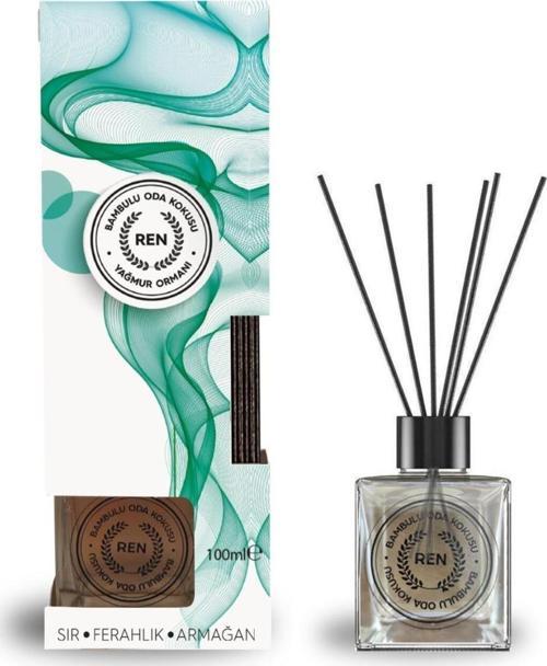 Yağmur Ormanı Bambu Çubuklu Oda Kokusu 100 Ml Reed Diffuser - Rain Forrest