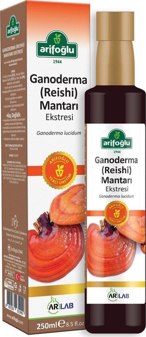 Reishi Mantarı Ekstresi - Ganoderma Reishi Extract 250Ml Ganoderma Lucidum