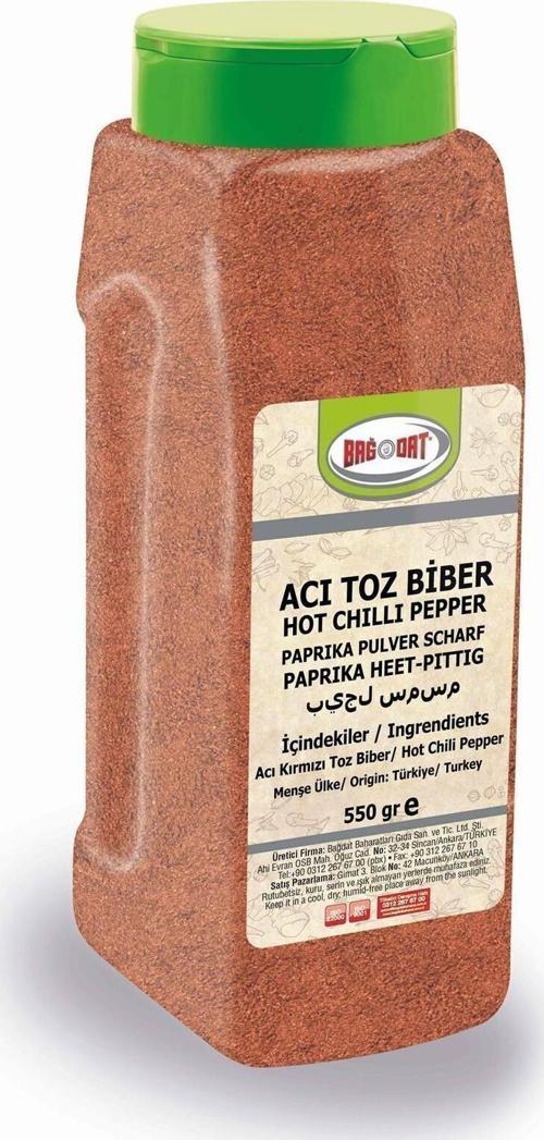 Acı Toz Biber 550 Gr.