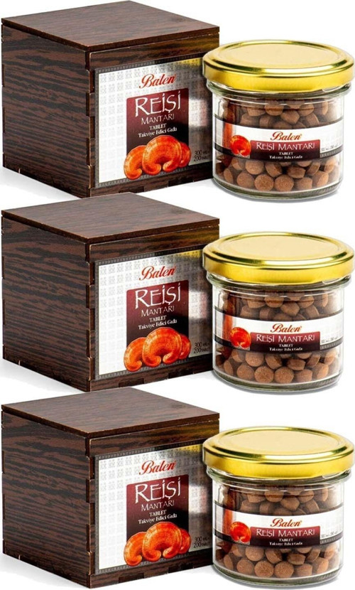 Reishi Mantarı 300Mg 200 Tablet 3 Adet