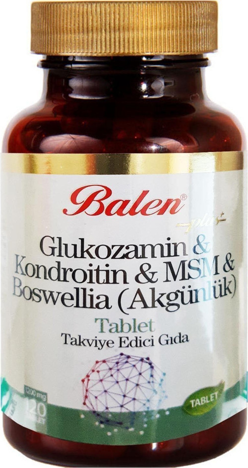 Nimet Baharat Glukozamin Kondroitin Msm Boswelia 1200 Mg 120 Tablet