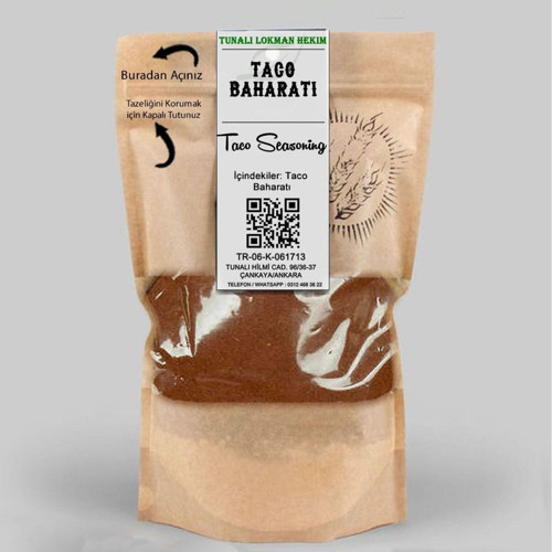 Taco Baharatı Karışımı 125Gr