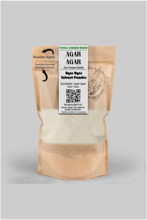 900 Blom Agar Agar 100 Gr Su Yosunu Özütü (Bitkisel Jelatin)