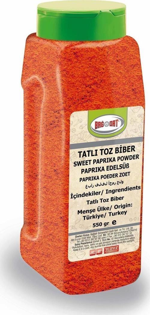 Tatlı Toz Biber 550 Gr.