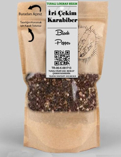 Iri Çekilmiş Karabiber 50 Gr
