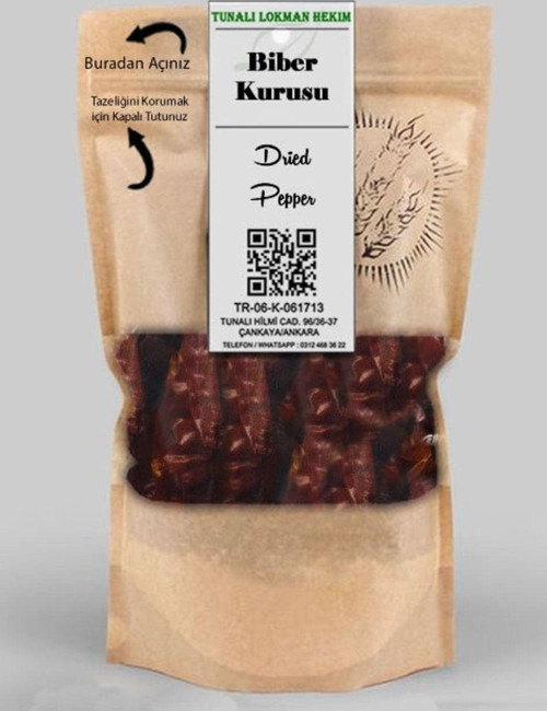 Biber Kurusu Ekstra Acı 100 Gr