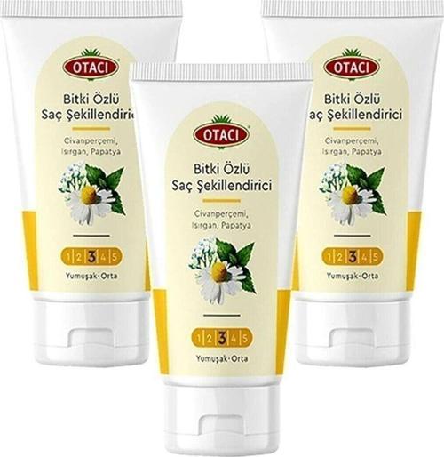 Bitkisel Saç Şekillendirici 150 Ml Yumuşak - Orta X 3 Adet