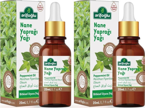 Nane Yaprağı Yağı 20Ml 2 Li Set