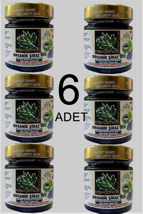 Kara Üzüm Özü Şiraz Üzümü Özü 255 Ml- 6 Adet