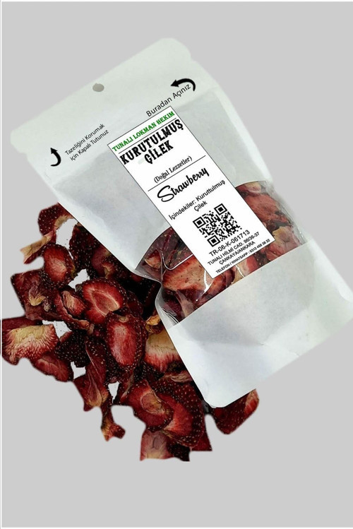 Kuru Çilek Meyvesi 1000 Gr - 1 Kg