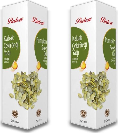 Kabak Çekirdeği Yağı Soğuk Pres 250 Ml 2 Adet