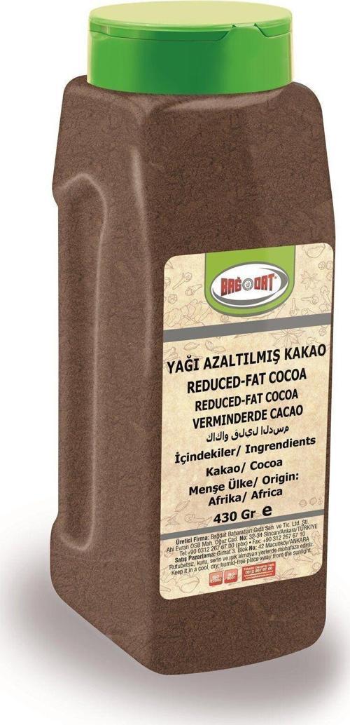 Yağı Azaltılmış Kakao 430 Gr.