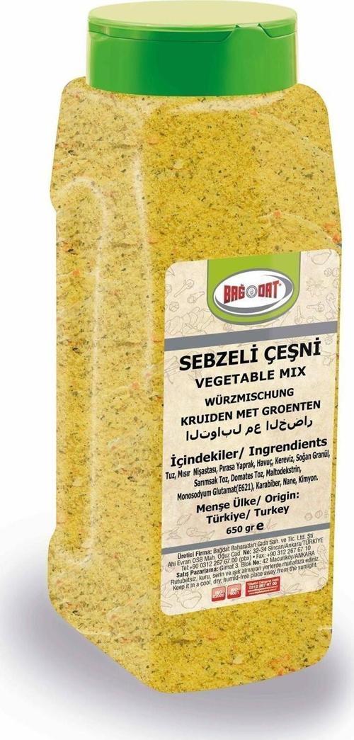 Sebzeli Çeşni 650 Gr.