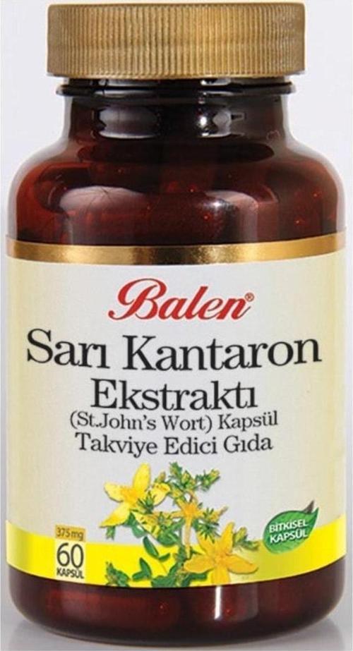 Sarı Kantaron Ekstraktı Kapsül 375 Mg 60 Adet