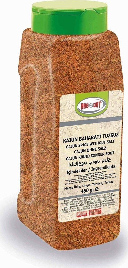 Cajun Baharatı 450 Gr.