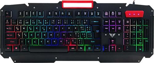 KB-R800 METAFOR Usb Rgb Aydınlatmalı Metal Yüzey Gaming Klavye