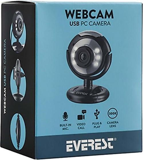 SC-824 300K Usb Mikrofonlu Görüş Ledli Webcam Pc Kamera