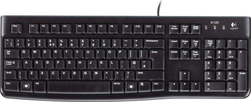 Logıtech K120 Q TR USB KABLOLU KLAVYE SİYAH (920-002505)