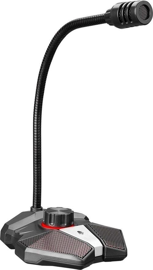RMX-M8 TORNADO Gri USB Masaüstü Led Mikrofon