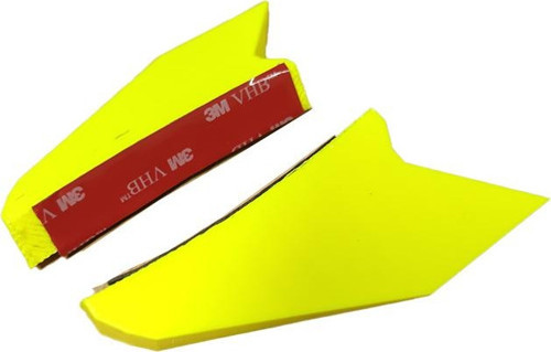 Kask Süsü Kanat Neon Sarı
