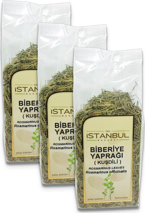 Istanbul Baharat Biberiye Yaprağı (Kuşdili) 80 Gr X 3 Adet
