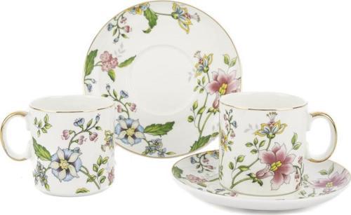Florid 2li Çay Fincanı Seti 6prç 180cc