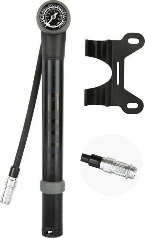 Gp-84 120Psi Göstergeli Hortumlu Bisiklet El Pompası