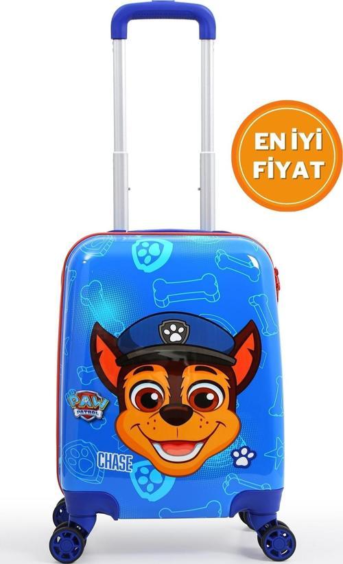 DEKOMUS İLE TÜRKİYE'DE İLK VE TEK YENİ SEZON LİSANSLI PAW PATROL 40 CM KABİN BOY BAVUL / VALİZ